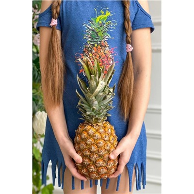 Платье 5055 детское (Индиго)