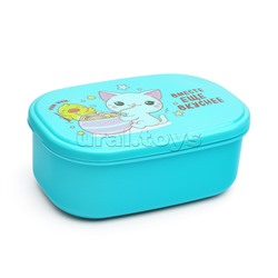 Ланчбокс "Вместе вкуснее" 140x96x56 мм, 450 мл, для школьных завтраков, перекусов