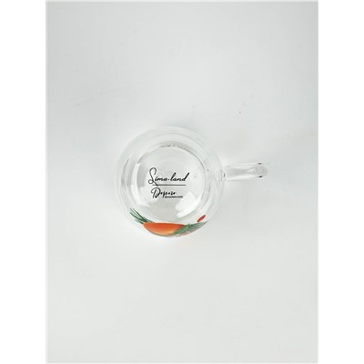 Кружка новогодняя с двойными стенками «Аромат праздника», 300 мл