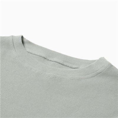 Лонгслив с пажами женский MIST, размер 42, цвет оливковый