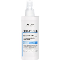 OLLIN FULL FORCE Спрей-тоник с женьшенем для стимуляции роста волос 100 мл
