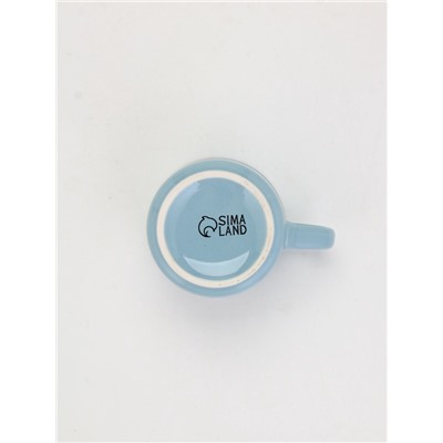 Кружка новогодняя керамическая «Чудесное время», 210 мл, ручная работа