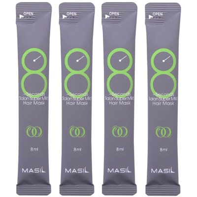 Masil Мягкая восстанавливающая маска для волос (пробник) 8 Seconds Salon Super Mild Hair Mask (Green