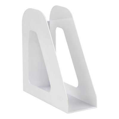 Лоток для бумаг вертикальный  90 мм Фаворит белый ЛТВ-30497 Стамм