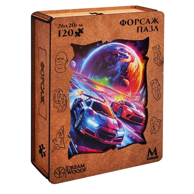 Пазл фигурный "Форсаж"