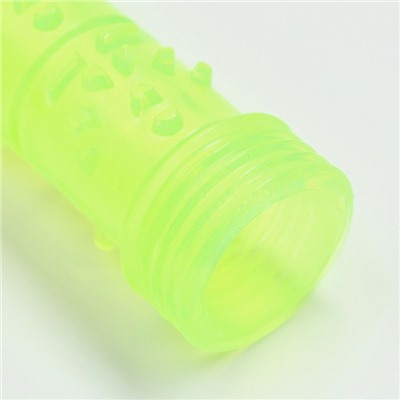 Жевательная игрушка для собак «Палка», 24.5 см, тренировочная, полая, жёлтая