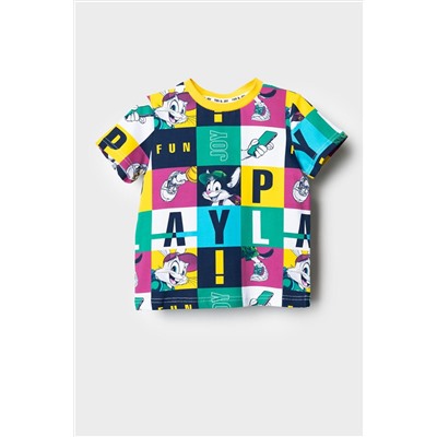 Фуфайка трикотажная для мальчиков (футболка) PLAYTODAY, 1239589