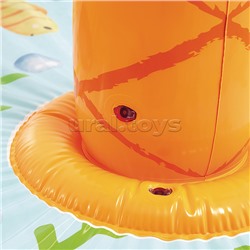 Бассейн детский надувной с фонтанчиками "Пальма" (173х104 см, 166 л)  INTEX 56433NP