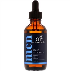 Artnaturals, Масло для усов и бороды, 2 ж. унц.(59 мл)