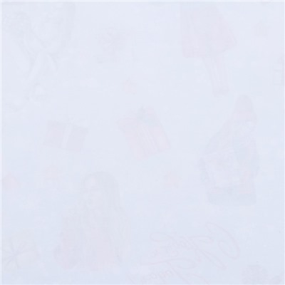 Бумага упаковочная новогодняя глянцевая «Мода », 68×100 см