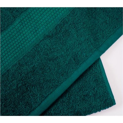 Полотенце банное махровое Софатекс 100х180 для ванны и душа (Зеленый)