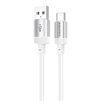 Кабель USB - Type-C Borofone BX108 18W 100см 3A  (white)