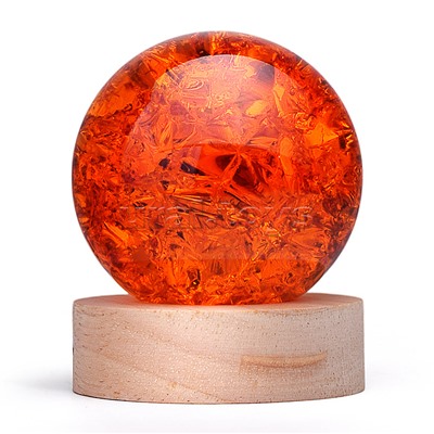 Светильник "Хрустальный шар" (в ассортименте) в коробке