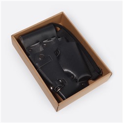 Сумка для мастера, 23×12 см, длина ремня 119 см, чёрная