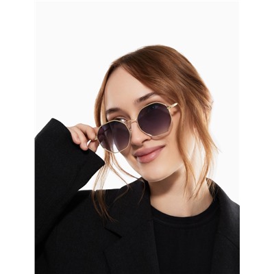 Очки солнцезащитные uv 400, дужка 14 см, ширина 11.7 см, линза 4.7×5 см