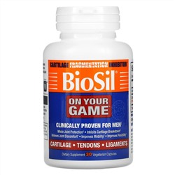 BioSil by Natural Factors, BioSil, On Your Game, 30 Vegetarian Capsules