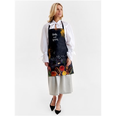 Фартук кухонный «Специи» 70×60 см, 100% хлопок, саржа 190 г/м²