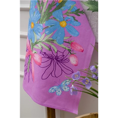 Натали Полотенце Полотенце Бабочки и цветы купон