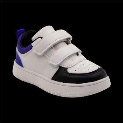 Кроссовки В82-10 бело синие