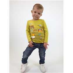 4-117-1. (Фуфайка для мальчика, Лунева )