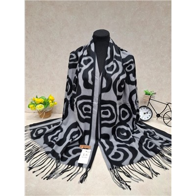 Мягкий палантин из кашемира мультицвет