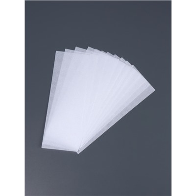 Полоски для депиляции, 20×7 см, 100 шт., белые