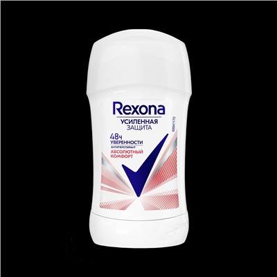 Дезодорант Стик Rexona Антиперспирант Абсолютный комфорт 40 мл