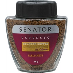SENATOR. Espresso 90 гр. стекл.банка