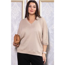 Блуза Вэнсдей (бежевая) Б14818-4М