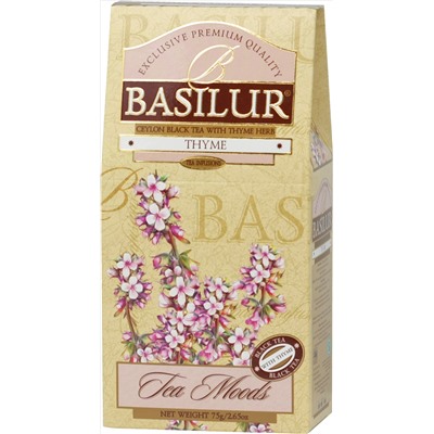 BASILUR. Чайный каприз. Чабрец (черный) 75 гр. карт.упаковка