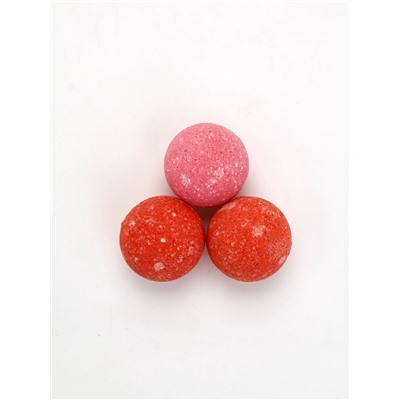 Бомбочки для ванны «Санта», набор 3 шт. × 40 г, пряный глинтвейн, URAL LAB