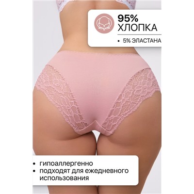 Набор трусов 803 3 шт. OIRO кружевные хлопковые