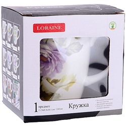 60226 Кружка 310мл Очарование доломит LR (х60)