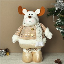 Новогоднее украшение Олень на телескопических ножках 37/70 см / YX-E2651-1 /уп 36/