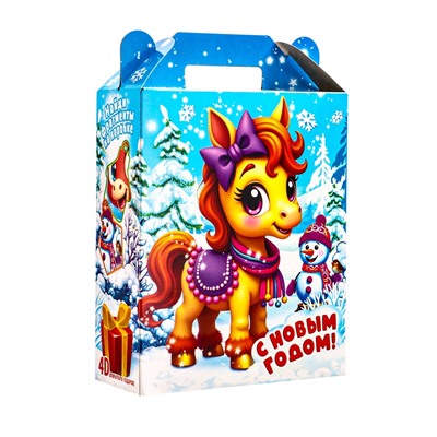 Сладкий новогодний подарок «Ириска-Сахарок», детский, 700 г