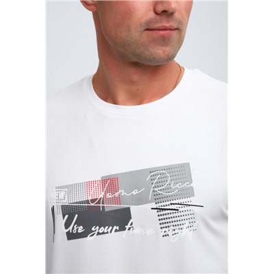 Футболка мужская 058 (Белый)