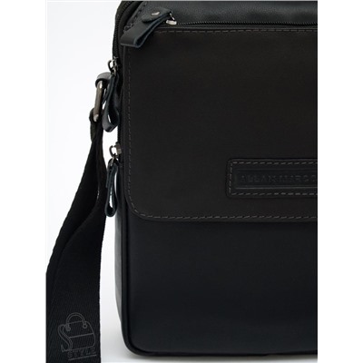 Сумка мужская кожаная 9101AM black Allan Marco