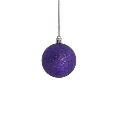 Ёлочные игрушки «Джина», шары новогодние, d=6 см, набор 8 шт., МИКС