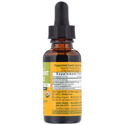 Herb Pharm, Настойка перечной мяты, 1 жидкая унция (29,6 мл)
