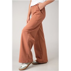 Брюки палаццо из футера для девочки Happyfox