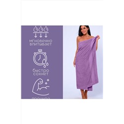 Полотенце банное махровое Софатекс 100х180 для ванны и душа НАТАЛИ, 1019142