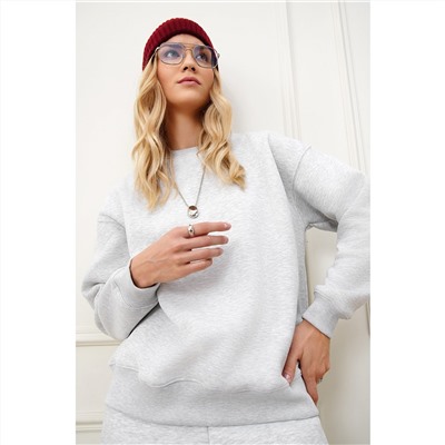 Женский свитшот с начесом Happyfox