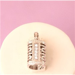 Кулон покрытие родий Н01-8822
