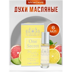 Духи масляные мужские One Secret, 6 мл