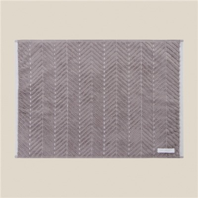 Коврик махровый SL HOME: Lines «Софт Мист», 50×70 см, хлопок 100%
