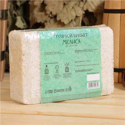 Соляной брикет «Мелисса», 1.35 кг «Добропаровъ»
