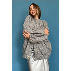 Жакет  LAMB078/03/Серый меланж