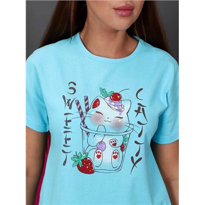 Пижама "Юмико" (Голубой)