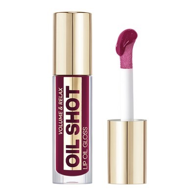 Масло-блеск для губ OIL SHOT volume & relax 304 Blackberry