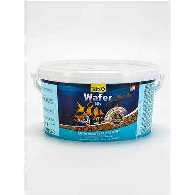 Корм TetraWaferMix для рыб, таблетки, ведро, 3.6 л., 1.85 кг
